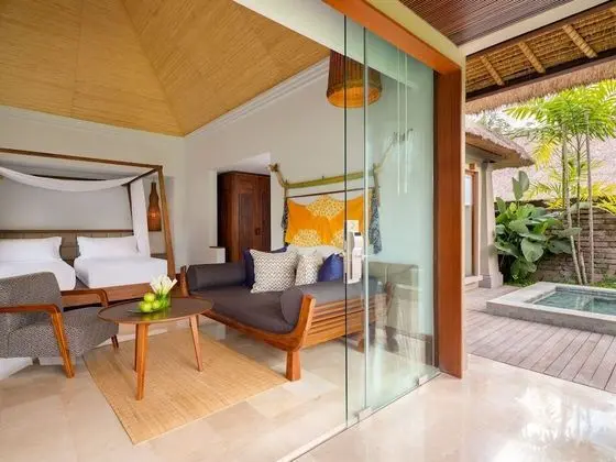Heavenly Pool Villa Twin Bed