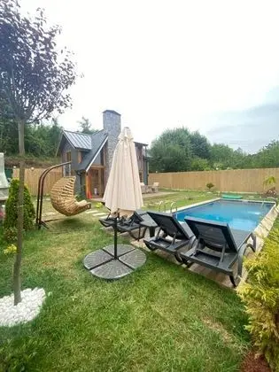 Bungalow, Bahçe Manzaralı, Isıtmalı Özel Havuzlu