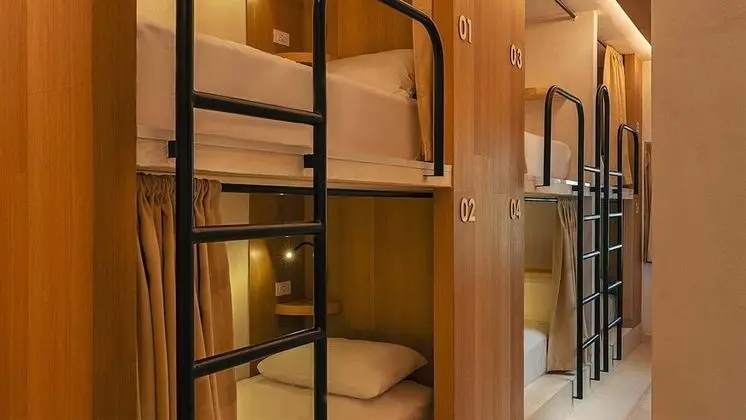 Shared Dormitory, Mixed Dorm (8 Bunk Beds)