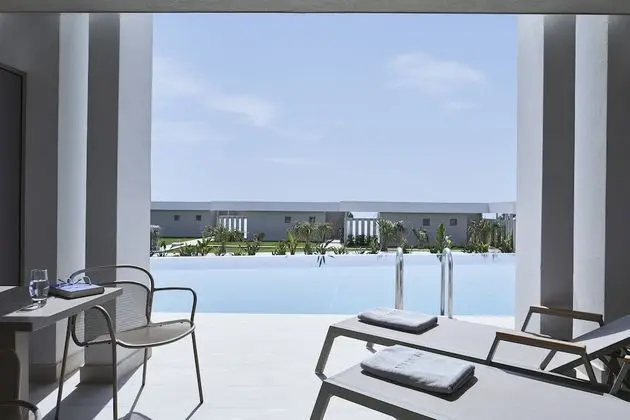 Deluxe Bungalov, Havuz Kullanımı, Bahçe Manzaralı (Swim up)