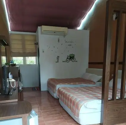 Standard Dört Kişilik Oda, Bahçe Manzaralı