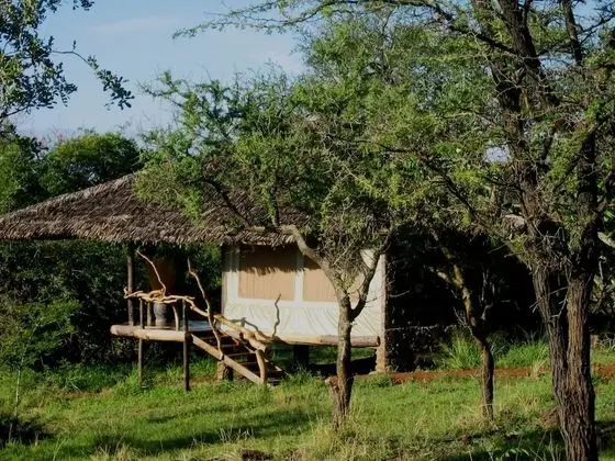 Çadır, Bahçe Manzaralı (Tented Chalet)