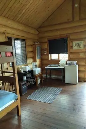 Basic Kulübe, Veranda, Dağ Manzaralı