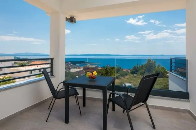 Comfort Apart Daire, Balkon, Deniz Manzaralı