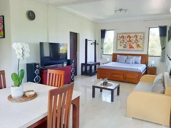 Luxury Tek Büyük Yataklı Oda, Bahçe Manzaralı