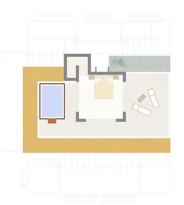 Çatı Katı Süiti (Penthouse), 3 Yatak Odası, Kişiye Özel Havuzlu