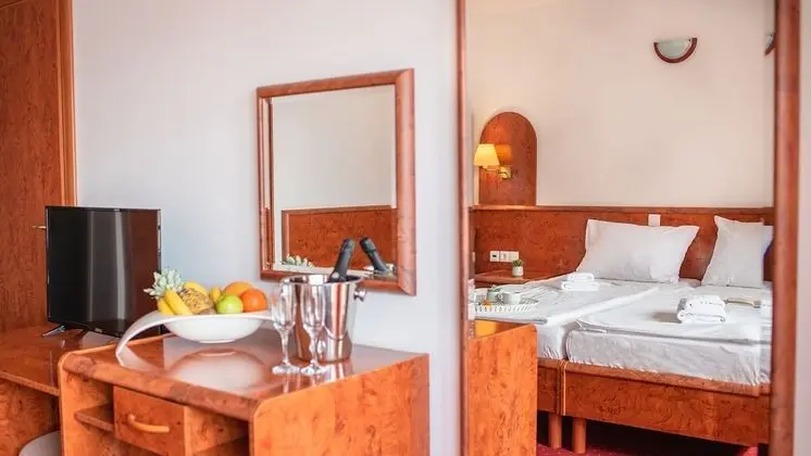 Tek Büyük veya İki Ayrı Yataklı Oda, Balkon, Park Manzaralı