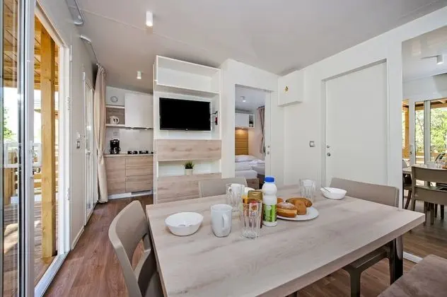 Premium Karavan, 2 Yatak Odası, Teras