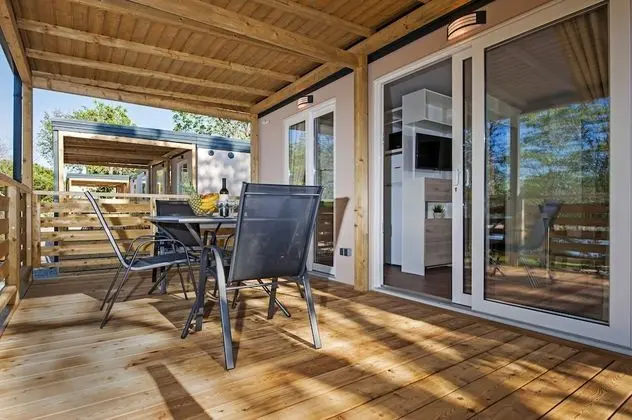 Premium Karavan, 2 Yatak Odası, Teras