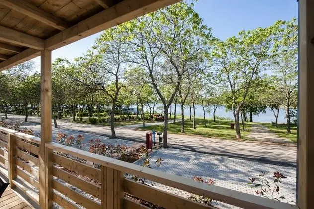 Premium Karavan, 2 Yatak Odası, Teras, Deniz Manzaralı