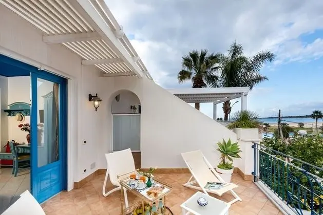 Junior Süit, Teras, Kısmi Deniz Manzaralı