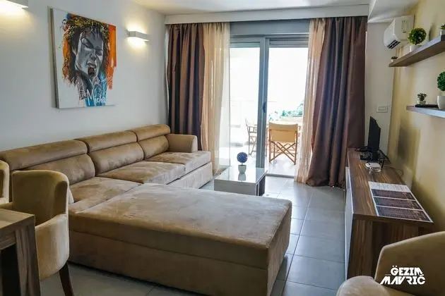 Deluxe Apart Daire, 1 Yatak Odası, Teras, Deniz Manzaralı