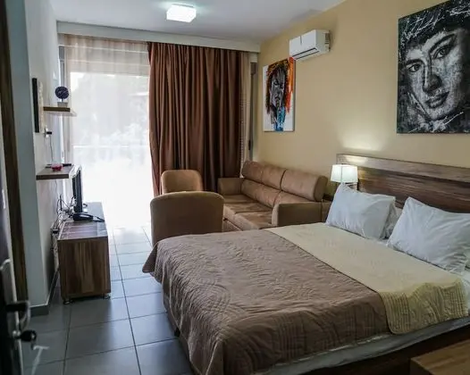 Deluxe Stüdyo, Teras, Deniz Manzaralı