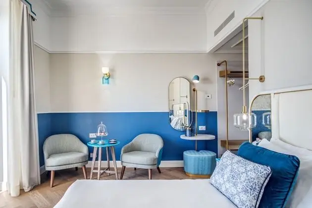 Deluxe Tek Büyük Yataklı Oda, Balkon, Deniz Manzaralı