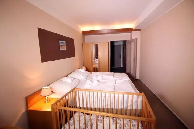 Tek Büyük veya İki Ayrı Yataklı Oda, Balkon, Park Manzaralı