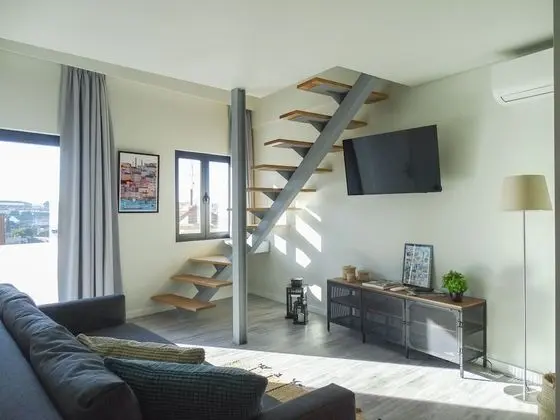 Superior Apart Daire, 1 Çift Kişilik Yatak ve Çekyat, Teras, Nehir Manzaralı