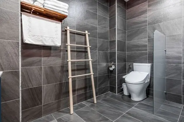Deluxe Dört Kişilik Oda, Bahçe Manzaralı