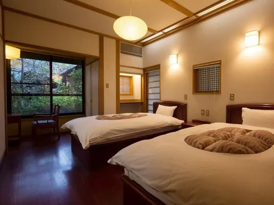 Traditional Oda, Sigara İçilmez, Ek Bina (Japanese-Western with OpenAir bath)
