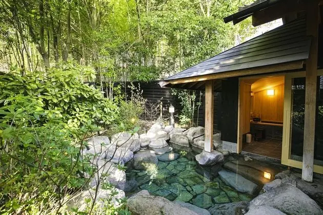 Traditional Oda, Sigara İçilmez, Ek Bina (Japanese-Western with OpenAir bath)