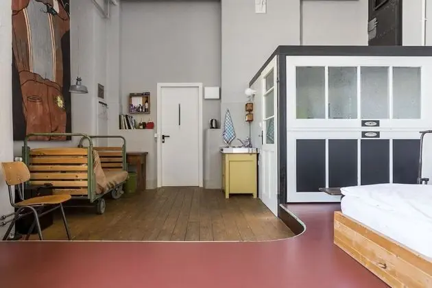 Design Apart Daire, 1 Büyük (Queen) Boy Yatak, Küçük Mutfak (#4)