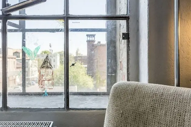 Design Apart Daire, 1 Büyük (Queen) Boy Yatak, Küçük Mutfak (#4)