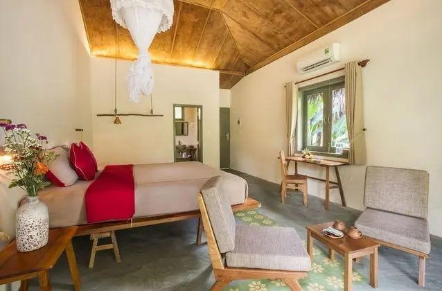 Bungalov, 1 En Büyük (King) Boy Yatak, Bahçe Manzaralı