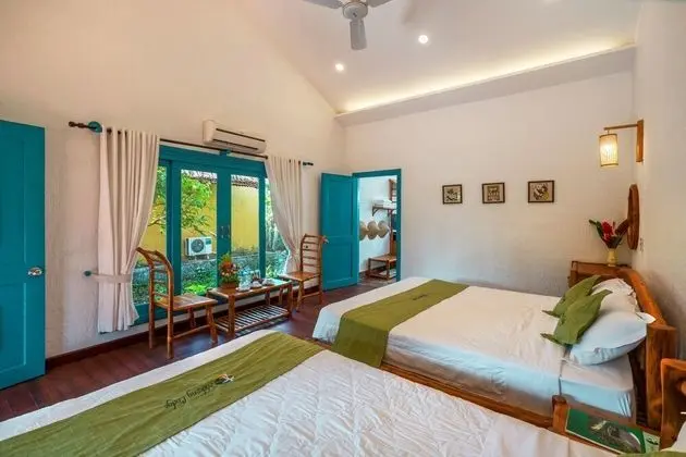 Deluxe Üç Kişilik Oda, Bahçe Manzaralı