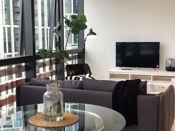 Luxury Apart Daire, 2 Büyük (Queen) Boy Yatak, Liman Manzaralı