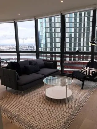 Luxury Apart Daire, 2 Büyük (Queen) Boy Yatak, Liman Manzaralı