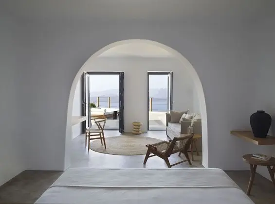 Superior Honeymoon Suite with Private Pool and Caldera View