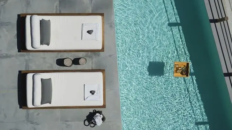 Superior Honeymoon Suite with Private Pool and Caldera View