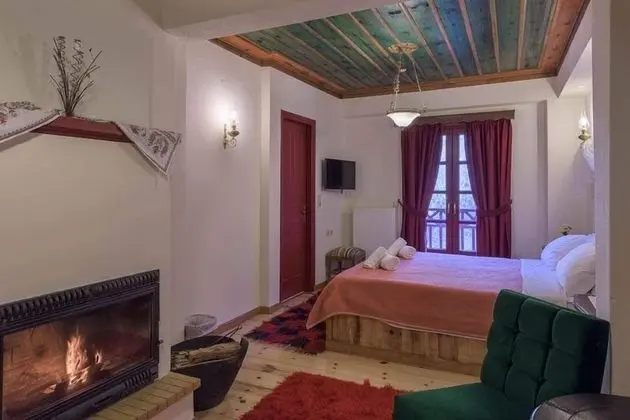 Tek Büyük Yataklı Oda, Şömine