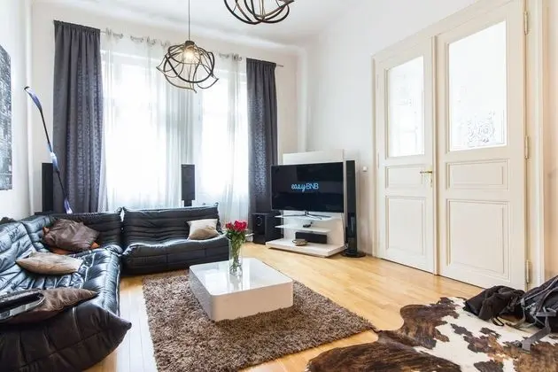 Apart Daire, 2 Çift Kişilik Yatak, Şehir Manzaralı (Melnicka 10)