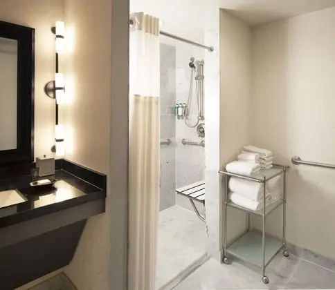 Deluxe Oda, 2 Çift Kişilik Yatak, Engellilere Uygun (Roll-in Shower)