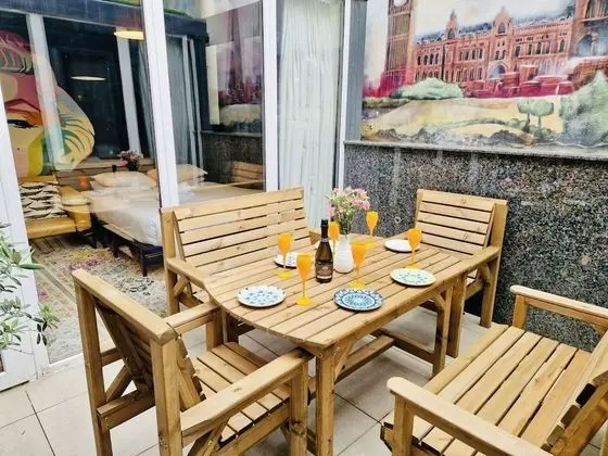 Superior Stüdyo, Banyolu/Duşlu, Avlu Manzaralı
