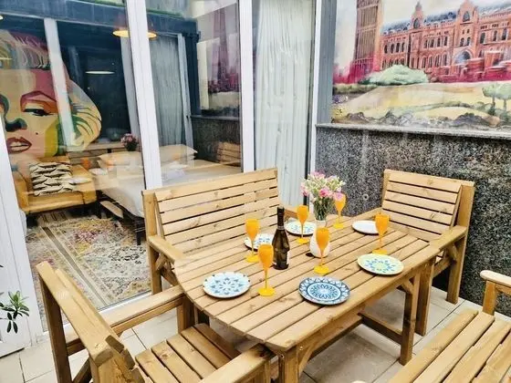 Superior Stüdyo, Banyolu/Duşlu, Avlu Manzaralı
