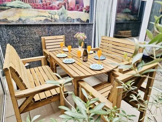 Superior Stüdyo, Banyolu/Duşlu, Avlu Manzaralı