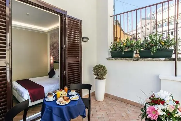 Superior Tek Büyük veya İki Ayrı Yataklı Oda, Teras