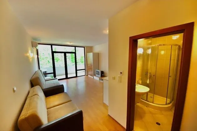Apart Daire, Balkon, Havuz Manzaralı (2 adults + 2 children)