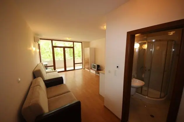 Apart Daire, Balkon, Havuz Manzaralı (2 adults + 2 children)