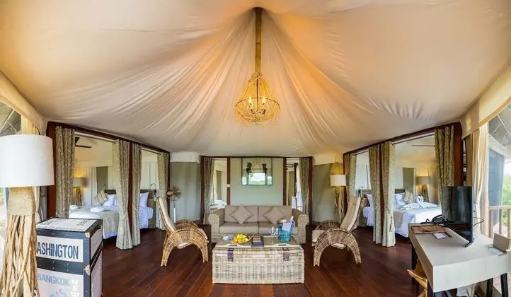 Two Bedroom Cliff Tent Villa