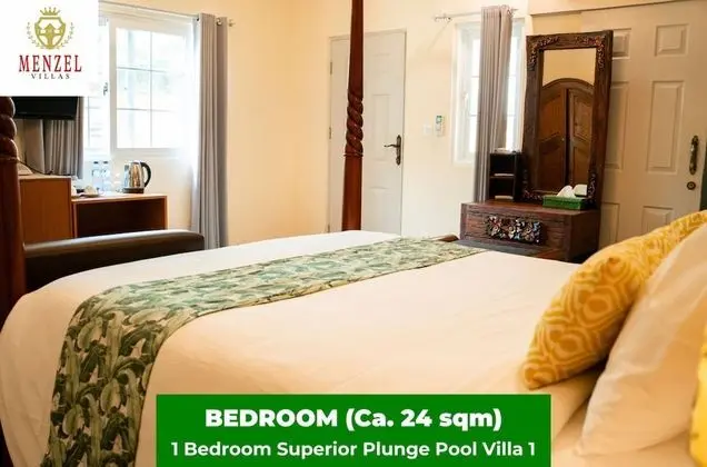 Superior Villa, 1 Yatak Odası, Mutfak, Havuz Manzaralı