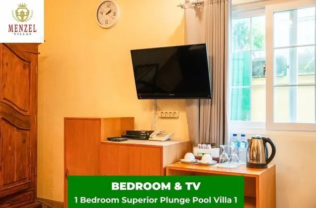 Superior Villa, 1 Yatak Odası, Mutfak, Havuz Manzaralı