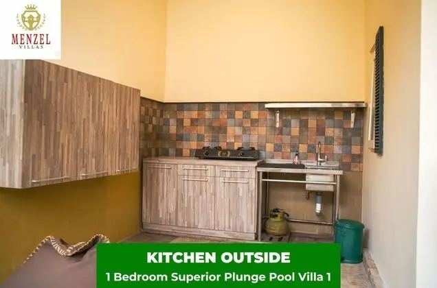 Superior Villa, 1 Yatak Odası, Mutfak, Havuz Manzaralı