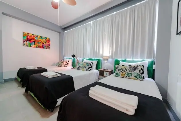 Family Stüdyo, 3 Tek Kişilik Yatak, Şehir Manzaralı