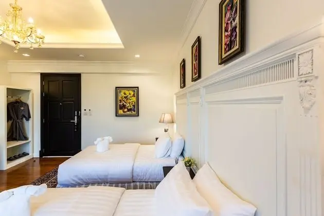 Luxury İki Ayrı Yataklı Oda, Banyolu/Duşlu, Havuz Manzaralı