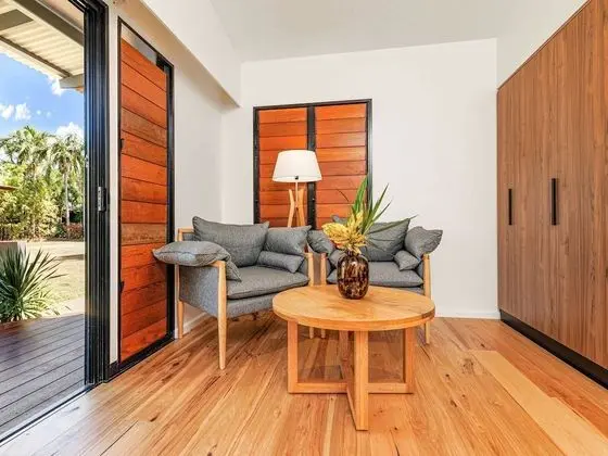 Deluxe Bungalov, 1 Çift Kişilik Yatak