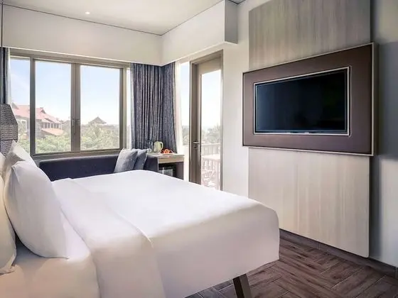 Deluxe Tek Büyük Yataklı Oda, 1 Çift Kişilik Yatak, Okyanus Manzaralı