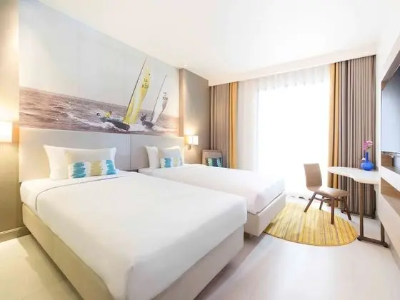 Deluxe İki Ayrı Yataklı Oda, 2 Tek Kişilik Yatak, Okyanus Manzaralı