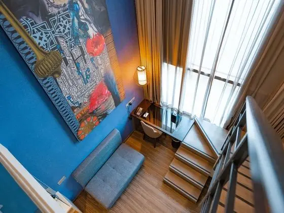 Signature Çatı Katı (Loft), 1 Büyük (Queen) Boy Yatak ve Çekyat